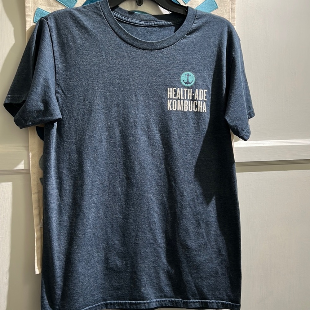 Womens Medium - Mens Small Kombucha Blue T shirt